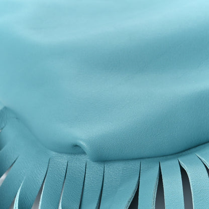 Bottega Veneta Nappa The Fringe Pouch Shoulder Bag Linoleum 7 of 8