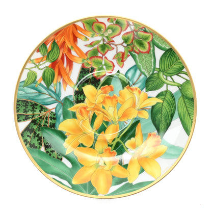 Hermes Porcelain Passifolia Tea Cup And Saucer 9 of 11