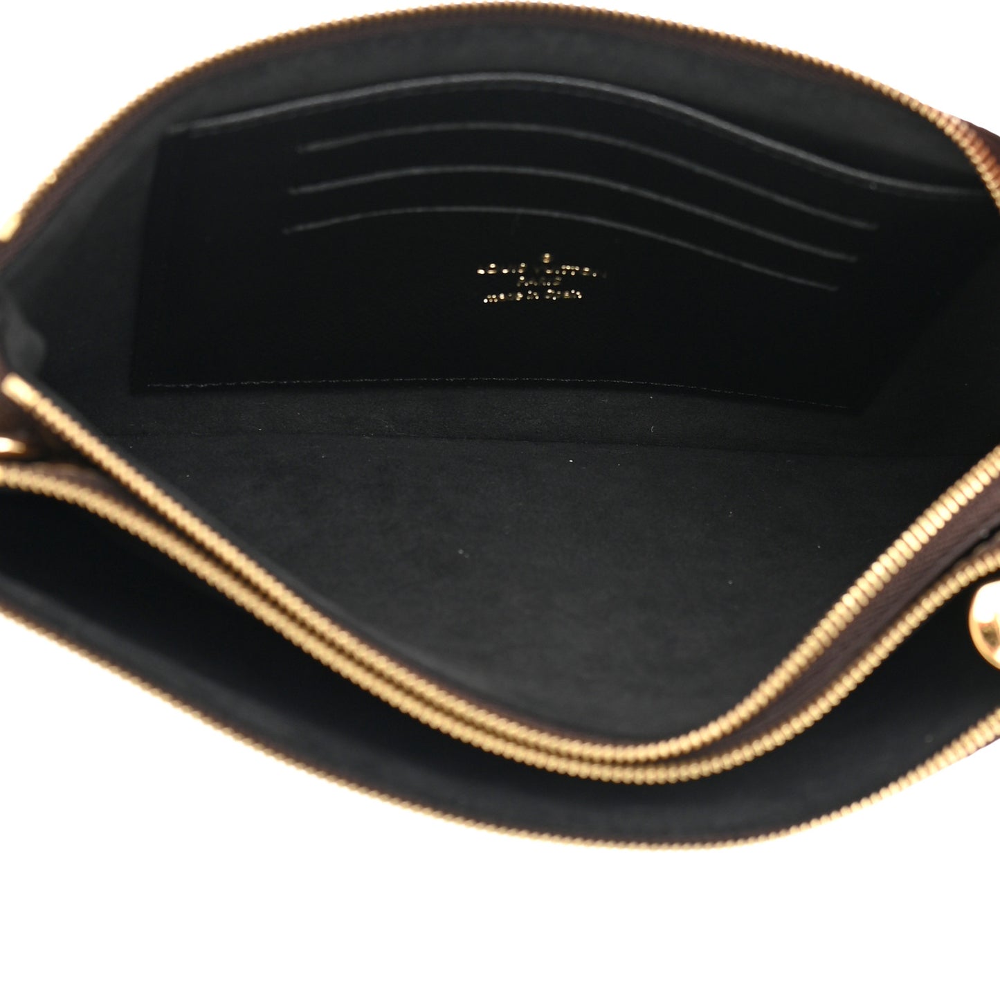 Reverse Monogram Giant Double Zip Pochette