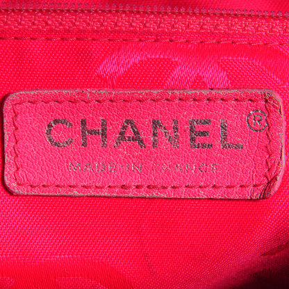 Chanel Calfskin Quilted Large Cambon Flap Black White 7 of 8