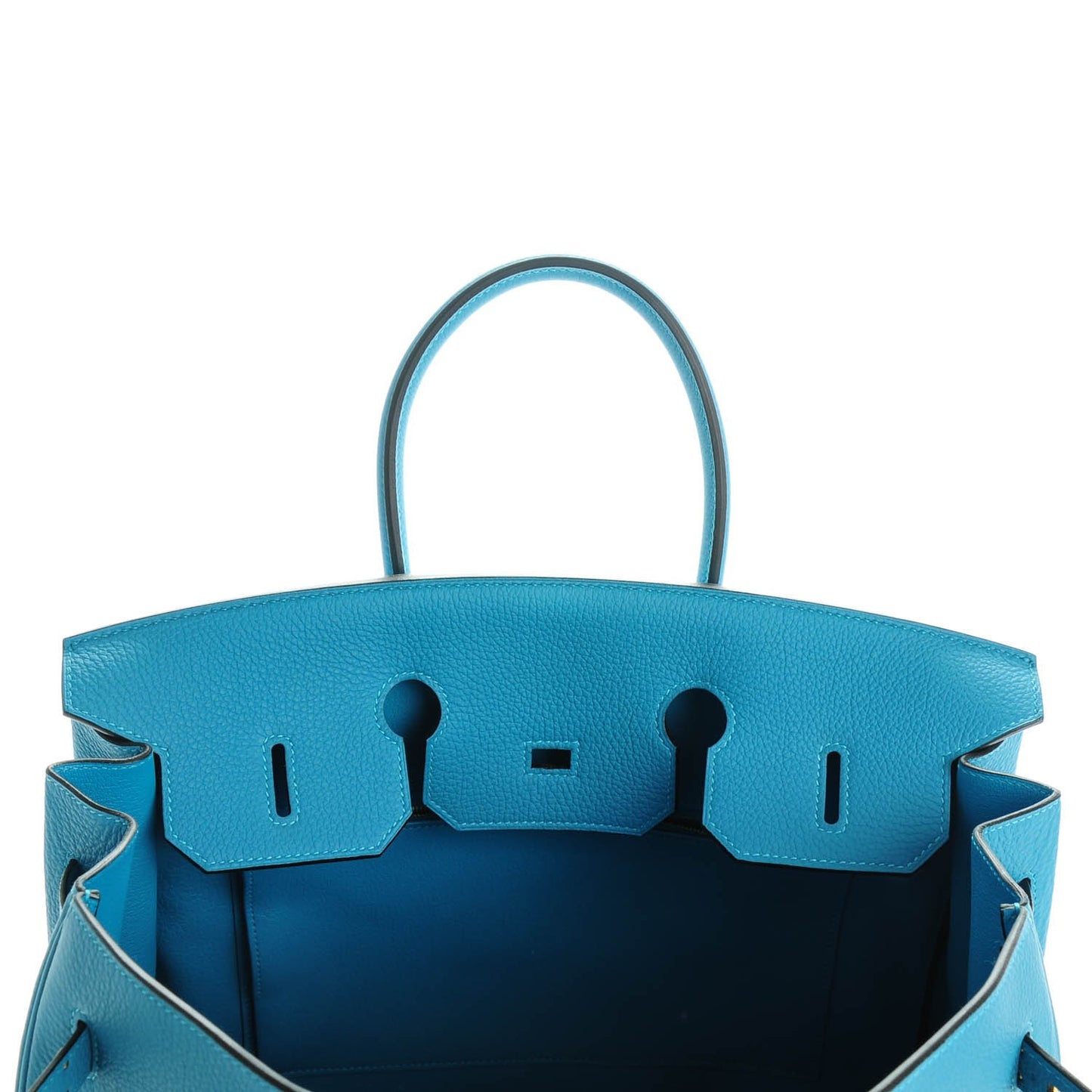 Togo Birkin 35 Turquoise