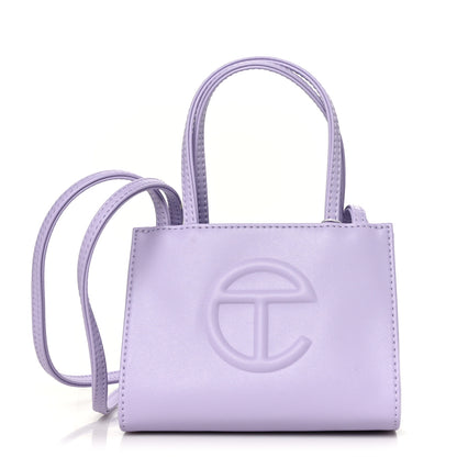 Telfar Vegan Leather Small Shopping Bag Lavender 1 of 8