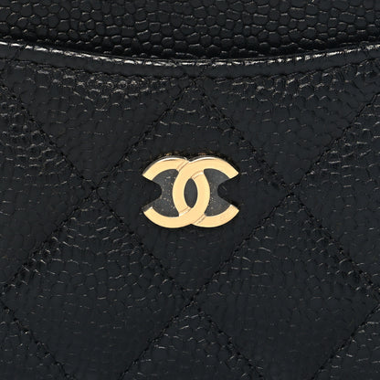 Chanel Caviar Quilted Card Holder Black 9 of 10