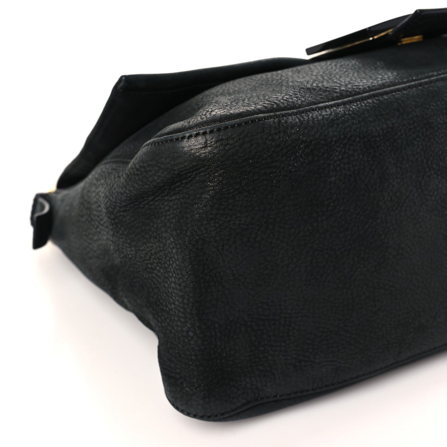 Vitello Savana Big Mama Baguette Black Tartaruga Natural