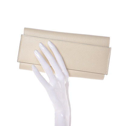 Hermes Epsom Passant Long Wallet Craie 2 of 11