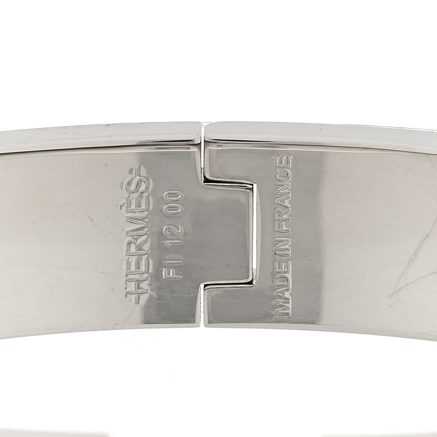 Enamel Narrow Clic Clac H Bracelet PM Mint