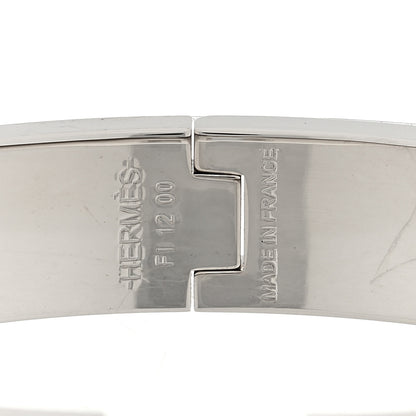 Hermes Enamel Narrow Clic Clac H Bracelet PM Mint 4 of 5