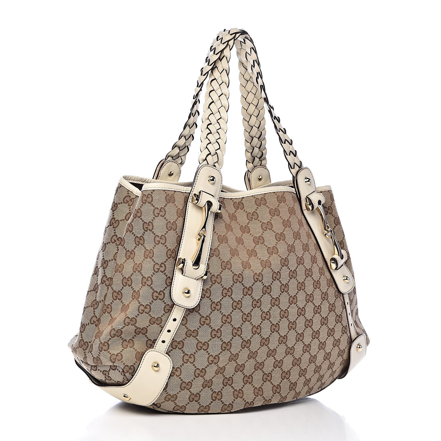 Gucci Monogram Medium Pelham Shoulder Bag Off White 3 of 12