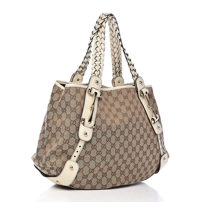 Gucci Monogram Medium Pelham Shoulder Bag Off White 3 of 12