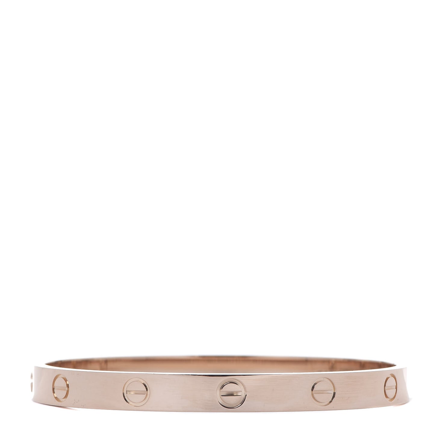18K Pink Gold LOVE Bracelet 17