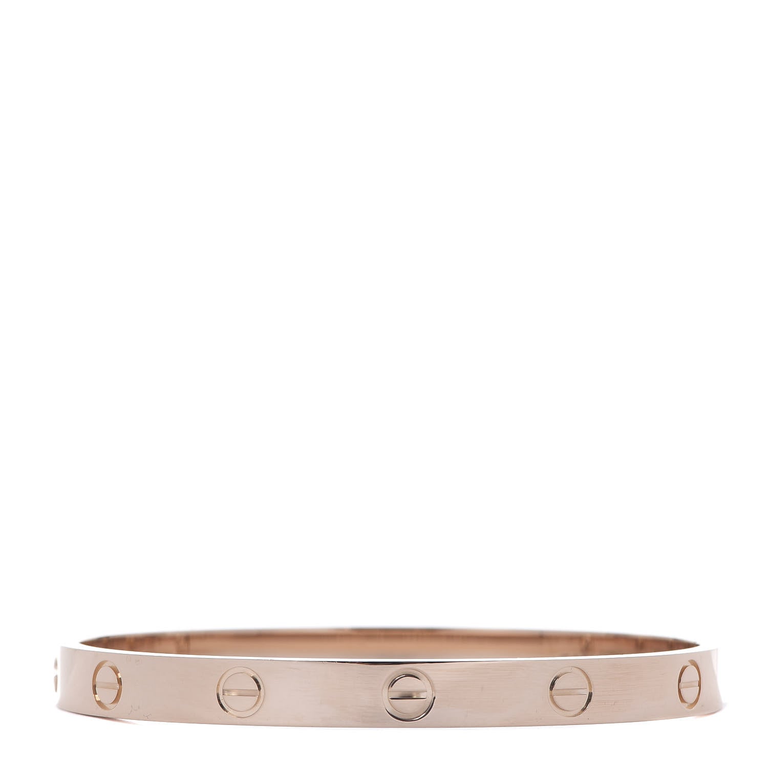 Cartier 18K Pink Gold LOVE Bracelet 17 1 of 6
