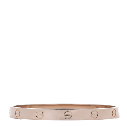 Cartier 18K Pink Gold LOVE Bracelet 17 1 of 6