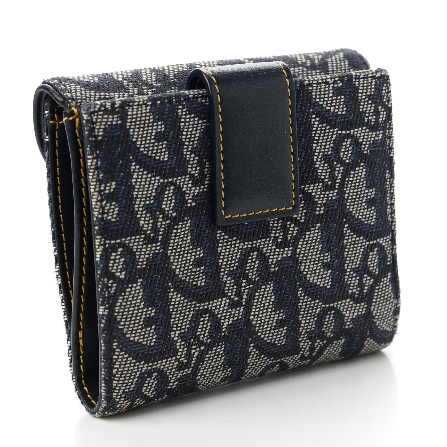 Monogram Compact Saddle Wallet Blue