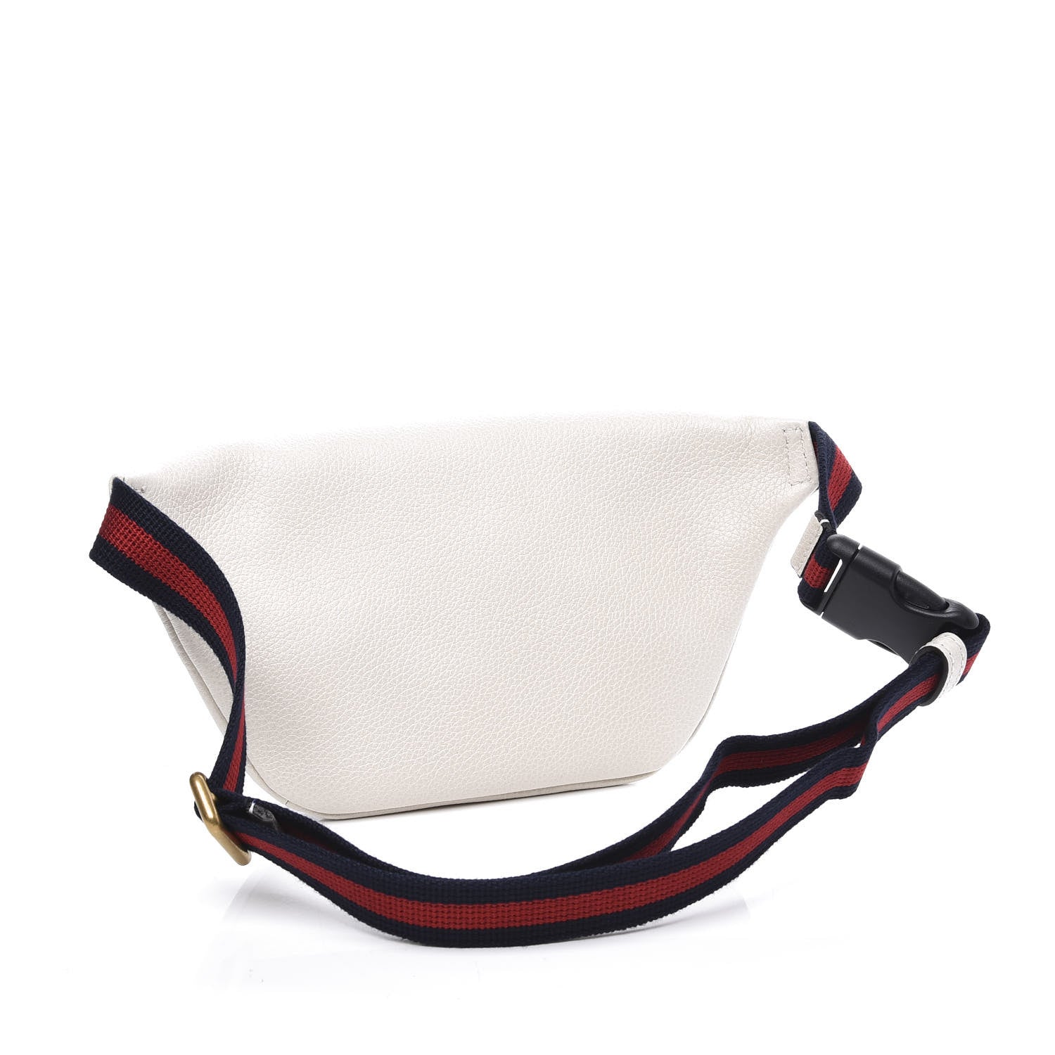 Gucci Grained Calfskin Small Logo Belt Bag White 2 of 10
