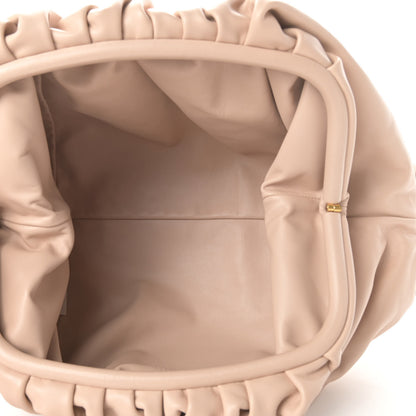 Bottega Veneta Smooth Butter Calf The Pouch Oversized Clutch Nude 5 of 9