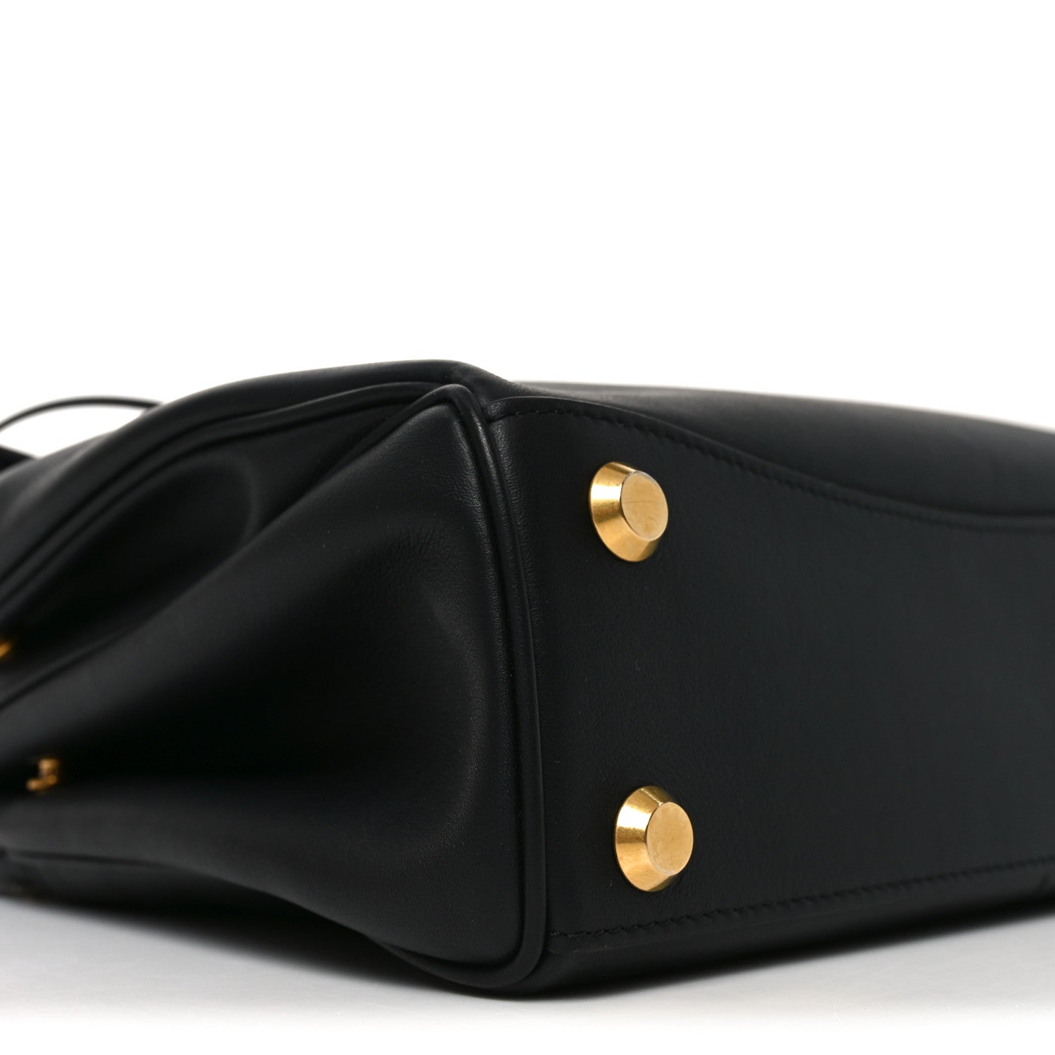 Balenciaga Natural Smooth Calfskin Small Rodeo Top Handle Handbag Black 9 of 10