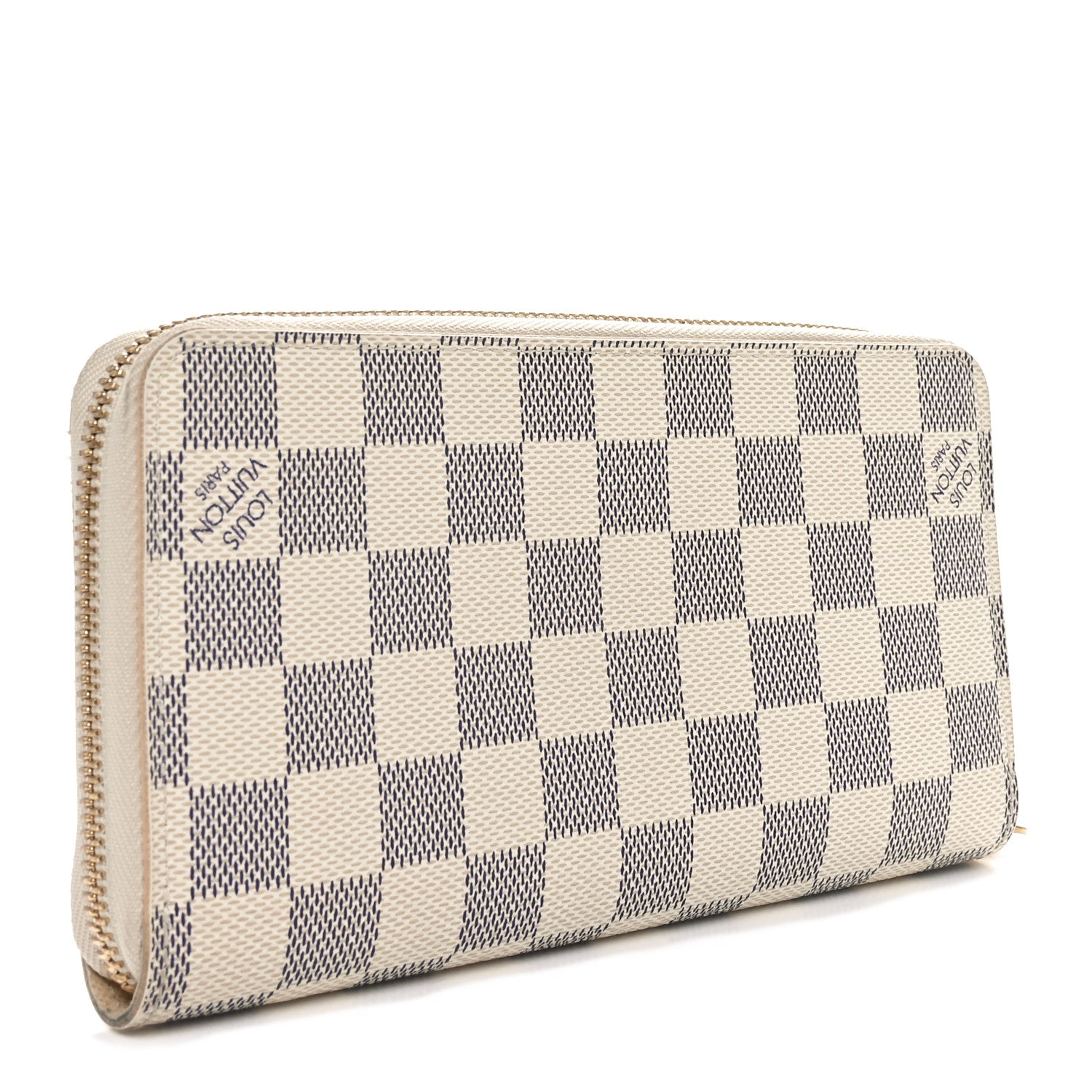 Louis Vuitton Damier Azur Zippy Wallet 3 of 10