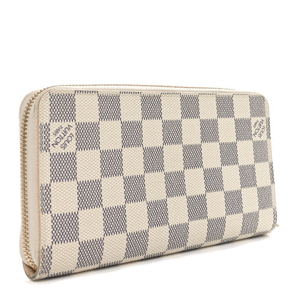Louis Vuitton Damier Azur Zippy Wallet 3 of 10