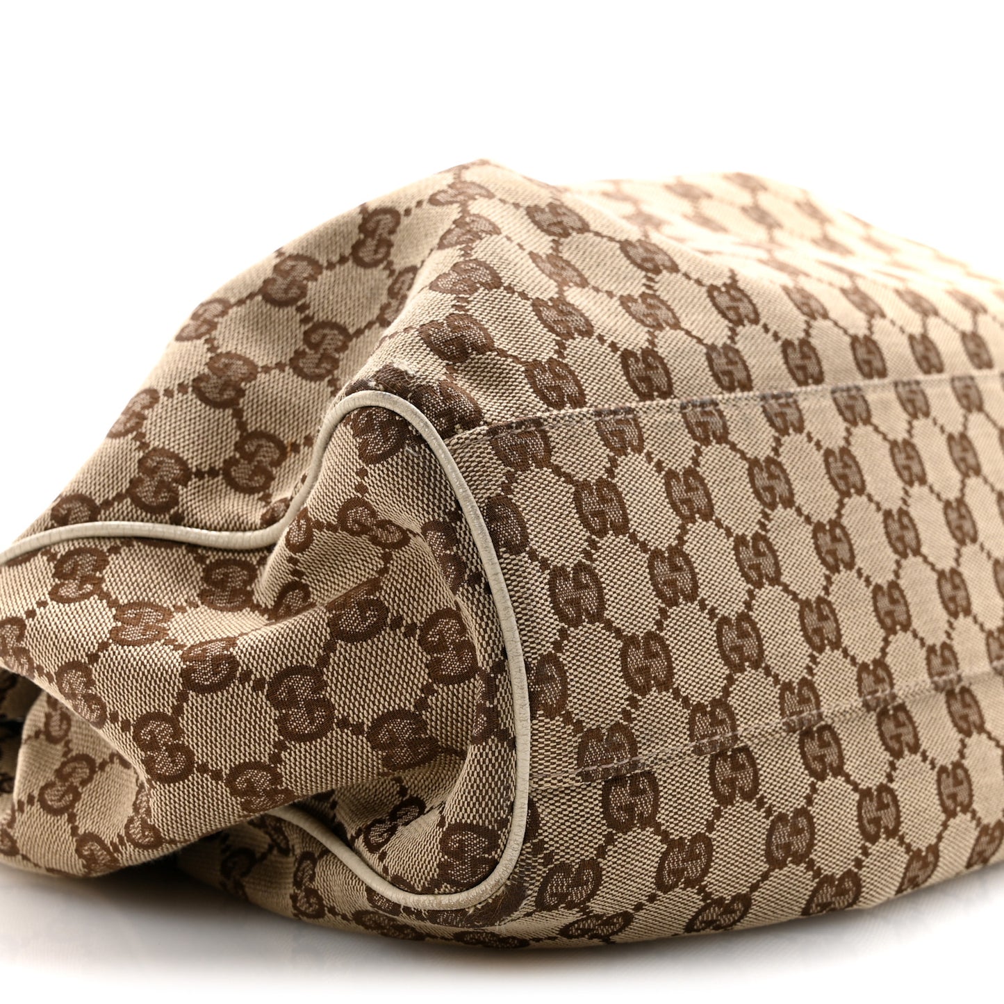 Monogram Guccissima Medium Sukey Tote Off White