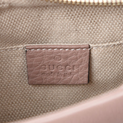Gucci Cellarius Calfskin Small Soho Disco Bag Dark Cipria 6 of 8