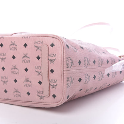 MCM Visetos Medium Liz Reversible Shopper Tote Soft Pink 11 of 15