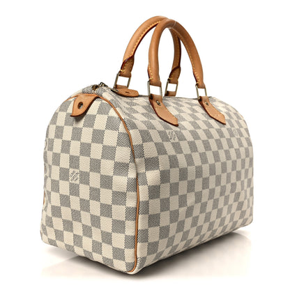 Louis Vuitton Damier Azur Speedy 30 3 of 11