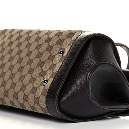 Gucci Monogram Bamboo Bullet Bag Dark Brown 10 of 10