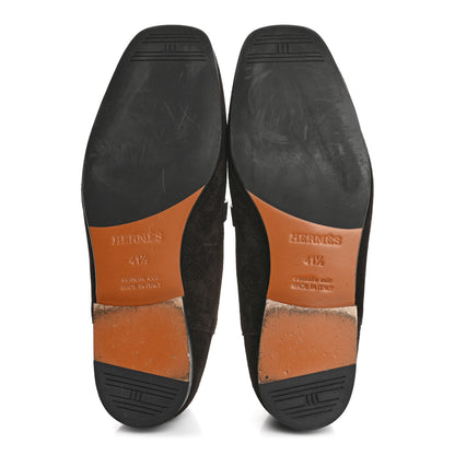 Hermes Suede Mens Giovanni Loafer 41.5 Ebene 6 of 11