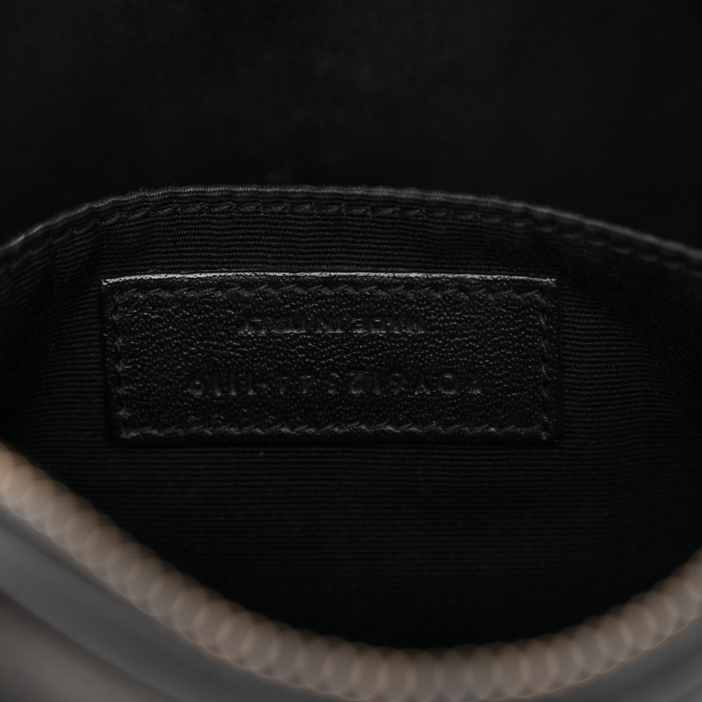 Calfskin Matelasse Monogram Lou Camera Bag Black