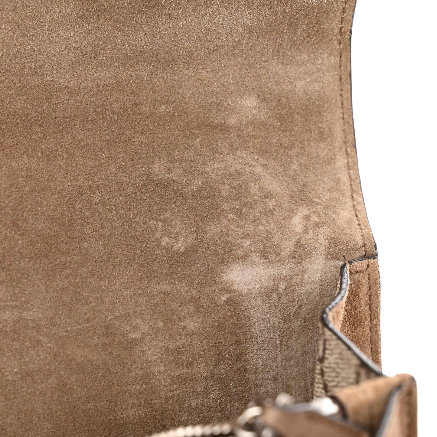 GG Supreme Monogram Medium Dionysus Shoulder Bag Taupe