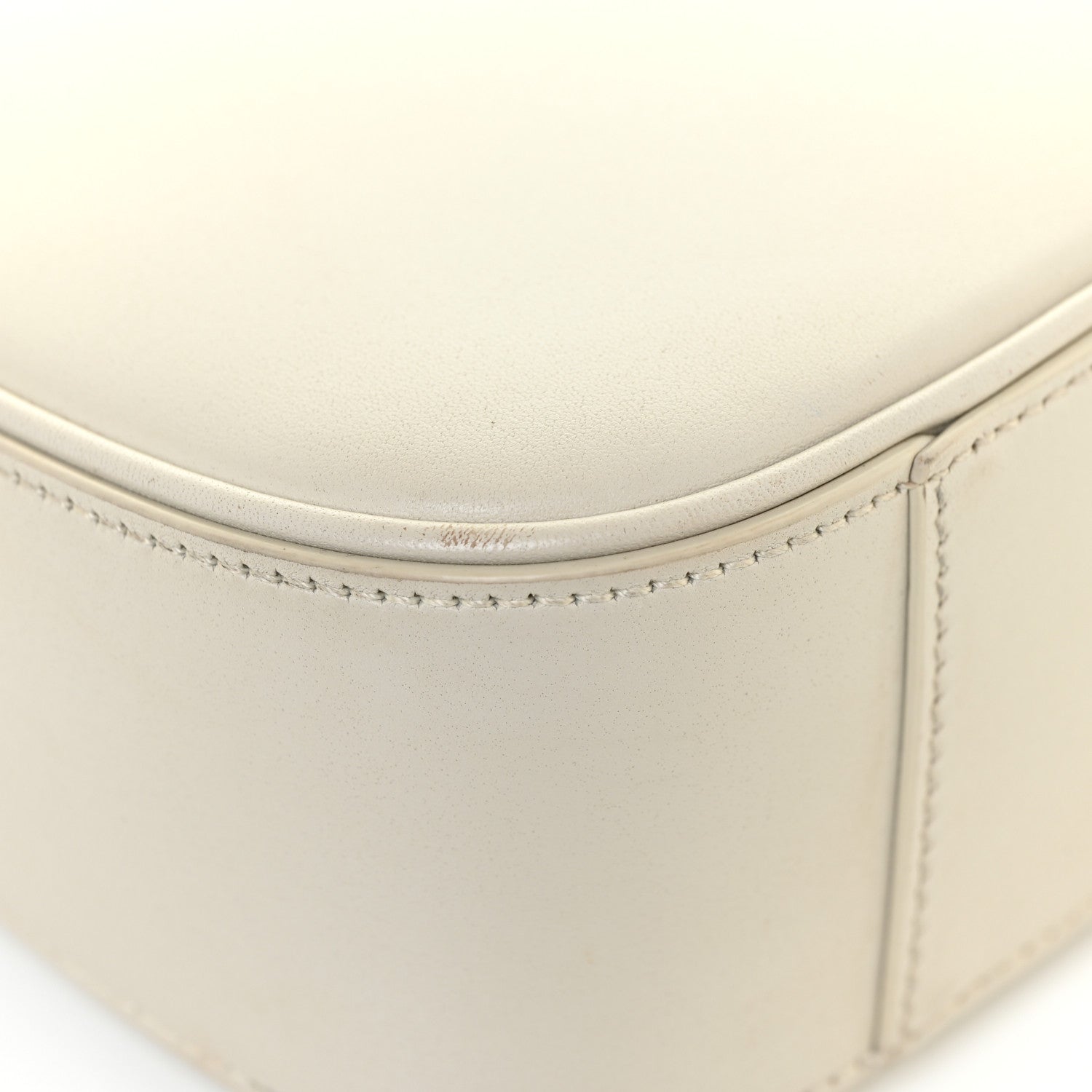 Saint Laurent Smooth Calfskin Le 5 A 7 Hobo Crema Soft 14 of 18