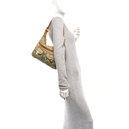 Louis Vuitton Monogram Denim Baggy PM Lichen 2 of 9