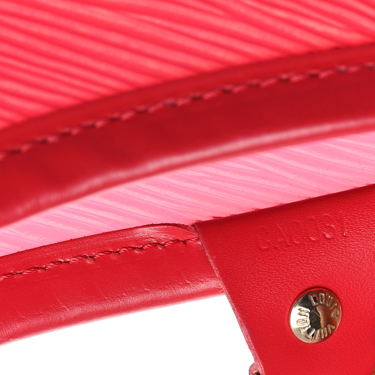 Louis Vuitton Epi Plage Baia Grenadine Red 7 of 12