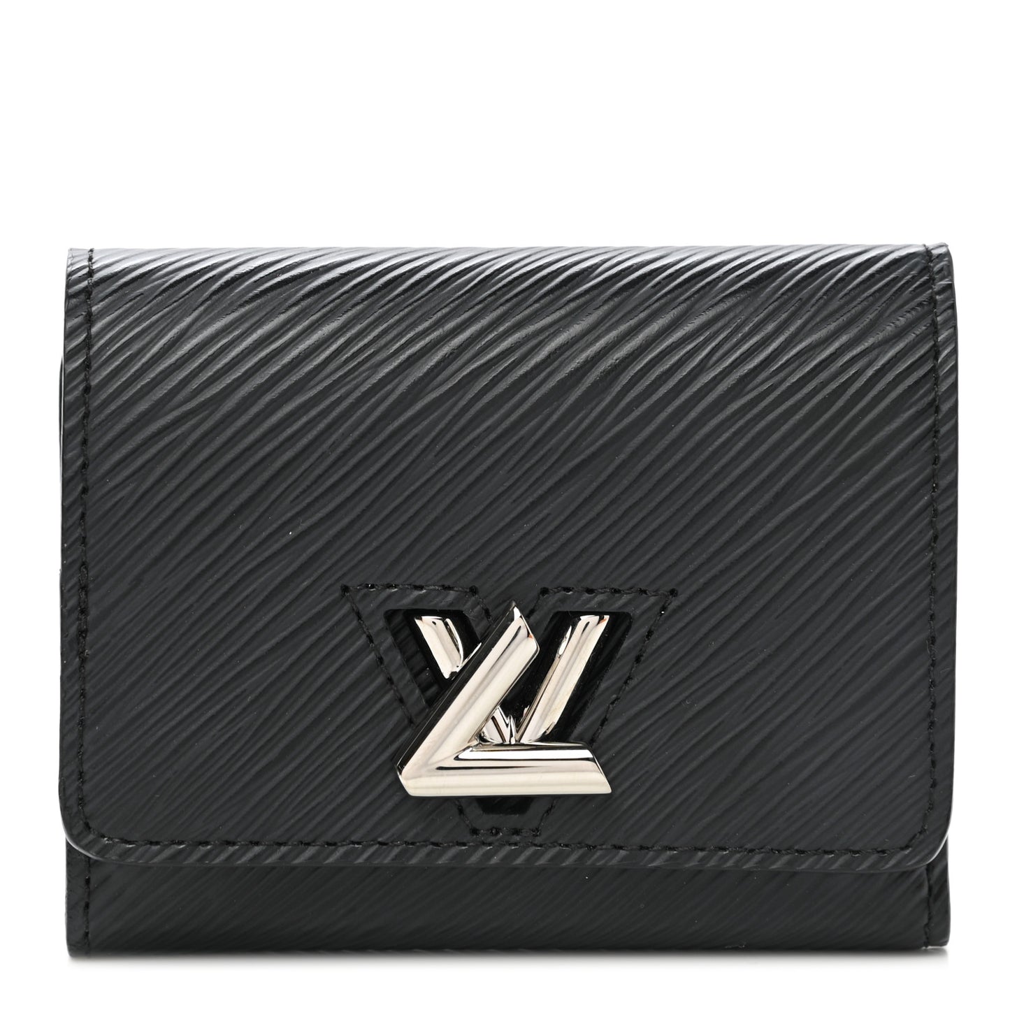 Epi Twist Compact Wallet Black