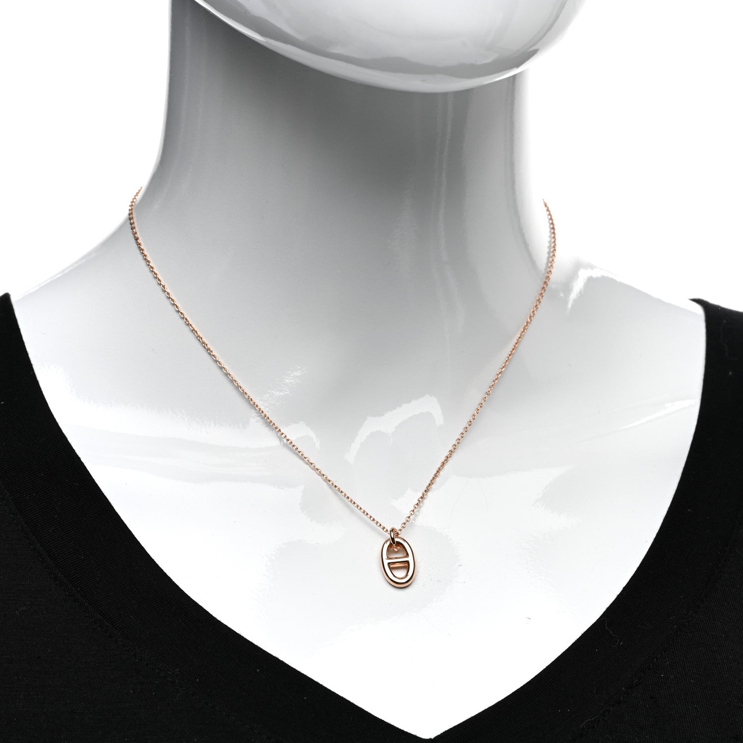 Hermes 18K Rose Gold PM Farandole Pendant Necklace 2 of 5