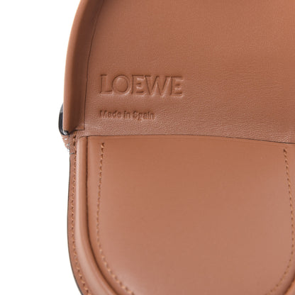 Loewe Calfskin Mini Ibiza Heel Shoulder Bag Tan 5 of 11