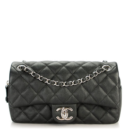 Chanel Caviar Quilted Medium Easy Flap Black 1 of 8