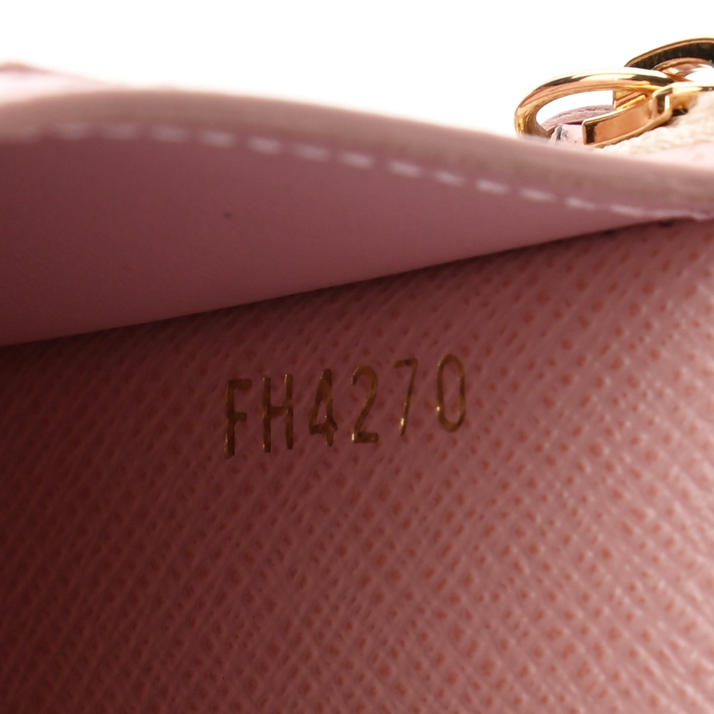 Damier Azur Victorine Wallet Rose Ballerine