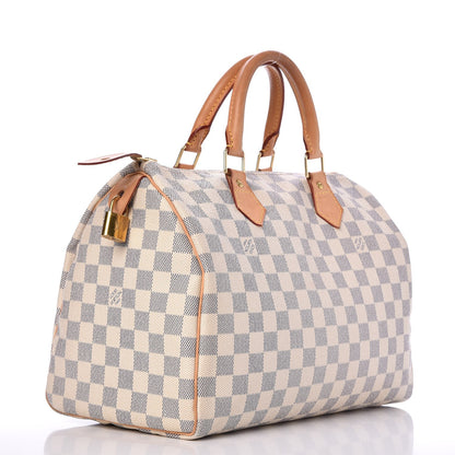 Louis Vuitton Damier Azur Speedy 30 3 of 8