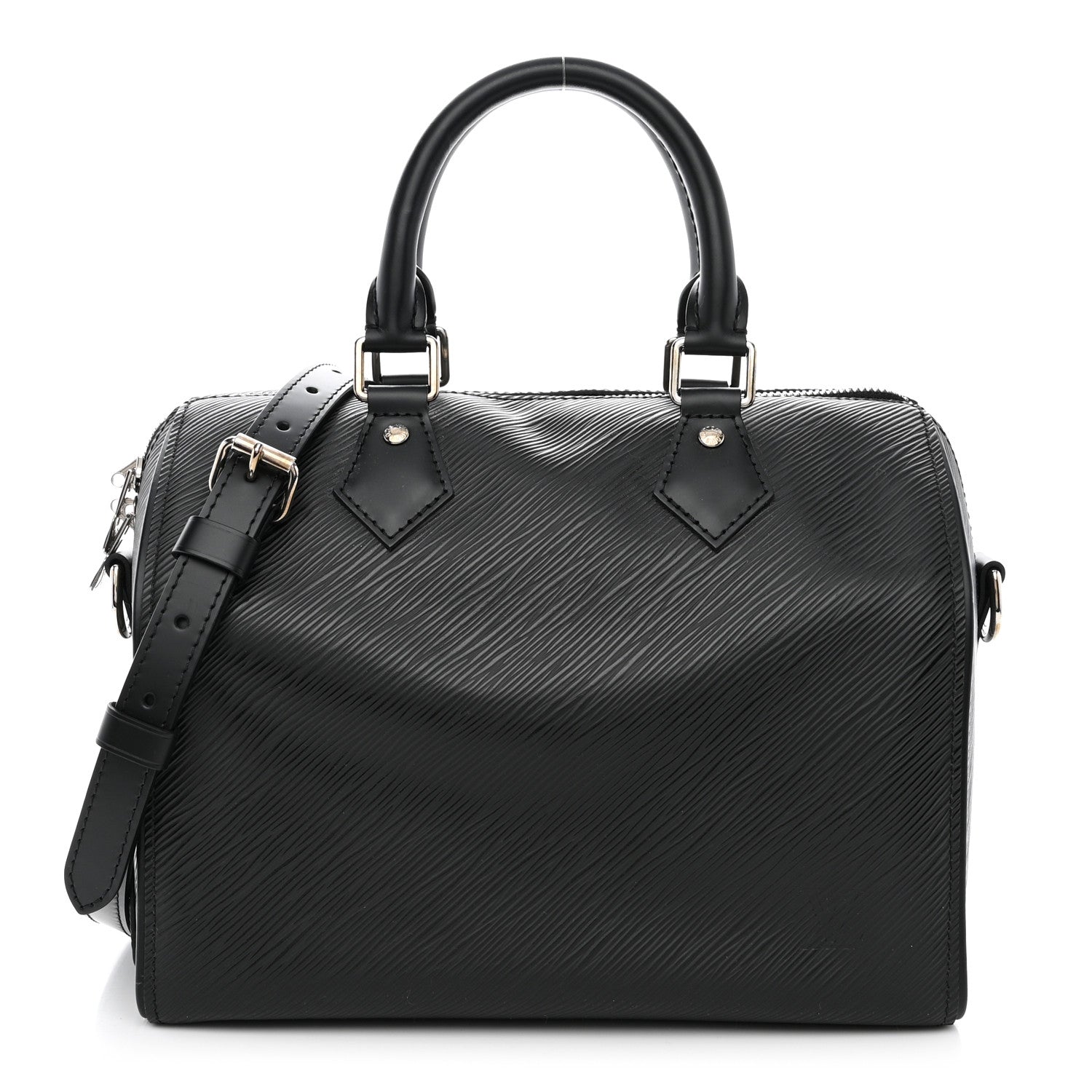 Louis Vuitton Epi Speedy Bandouliere 25 Black 1 of 11