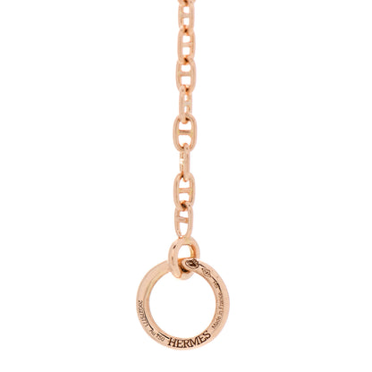 Hermes 18K Rose Gold Diamond PM Farandole Bracelet SH 3 of 4