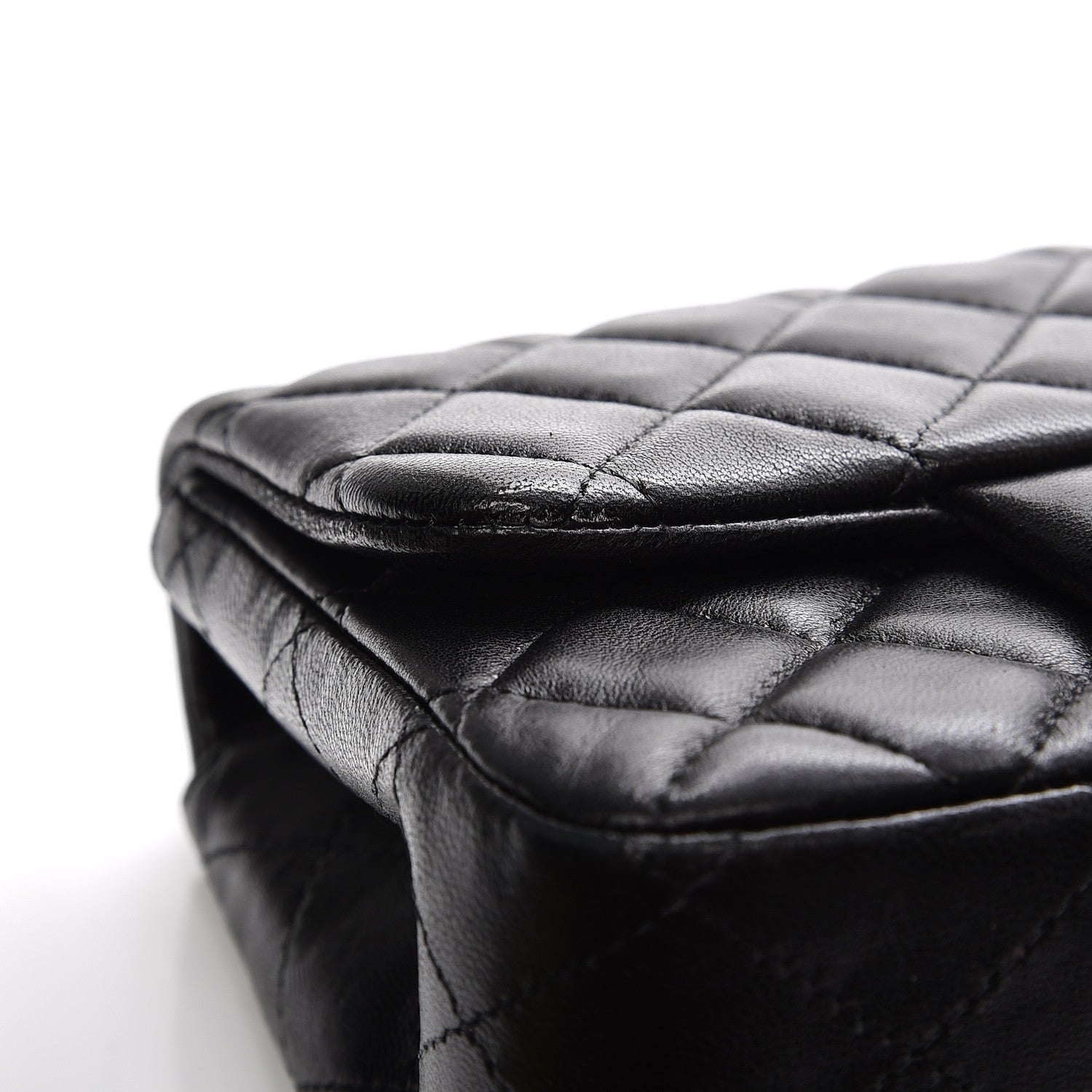Chanel Lambskin Quilted Mini Square Flap Black 12 of 12