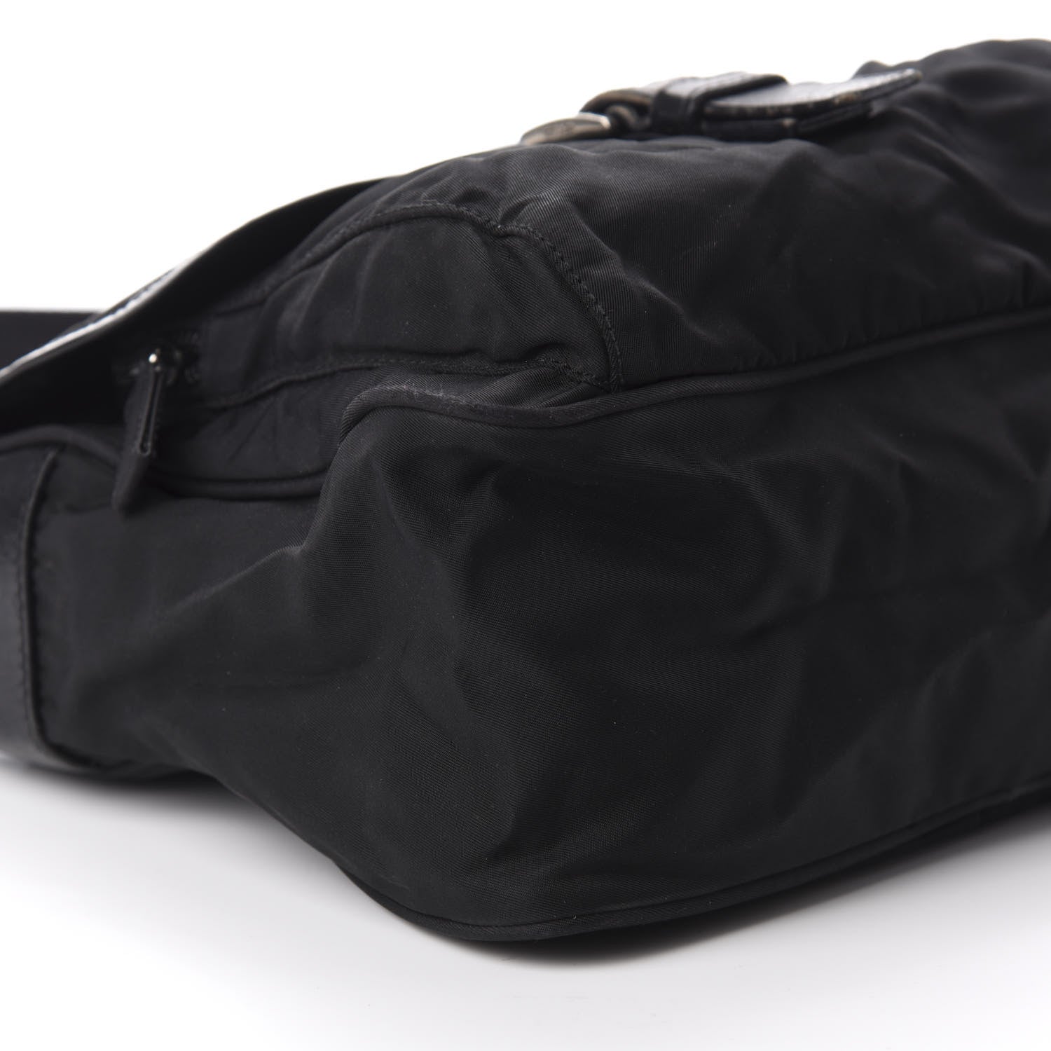 Prada Nylon Vela Sport Messenger Bag Black 6 of 12