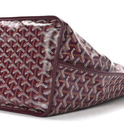 Goyard Goyardine Reversible Anjou GM Burgundy 9 of 14