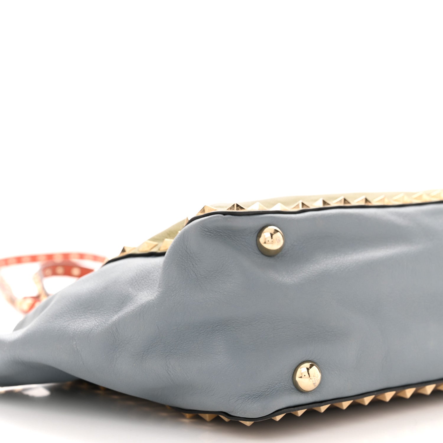 Valentino Garavani Vitello Colorblock Small Rockstud Tote Multicolor 8 of 11