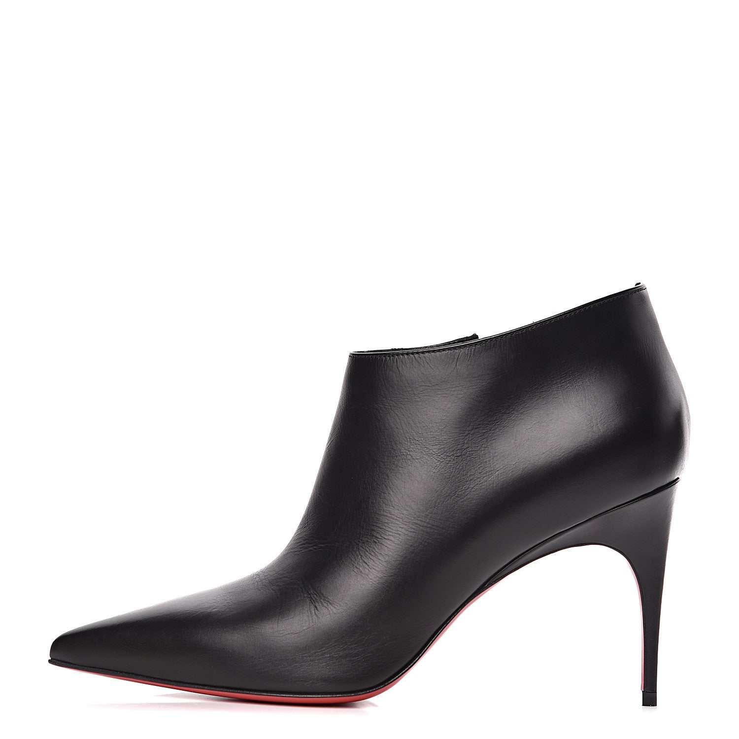 Christian Louboutin Calfskin Gorgona 85 Ankle Boots 40 Black 1 of 8