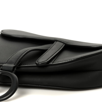Christian Dior Ultra Matte Calfskin Mini Saddle Bag Black 10 of 10