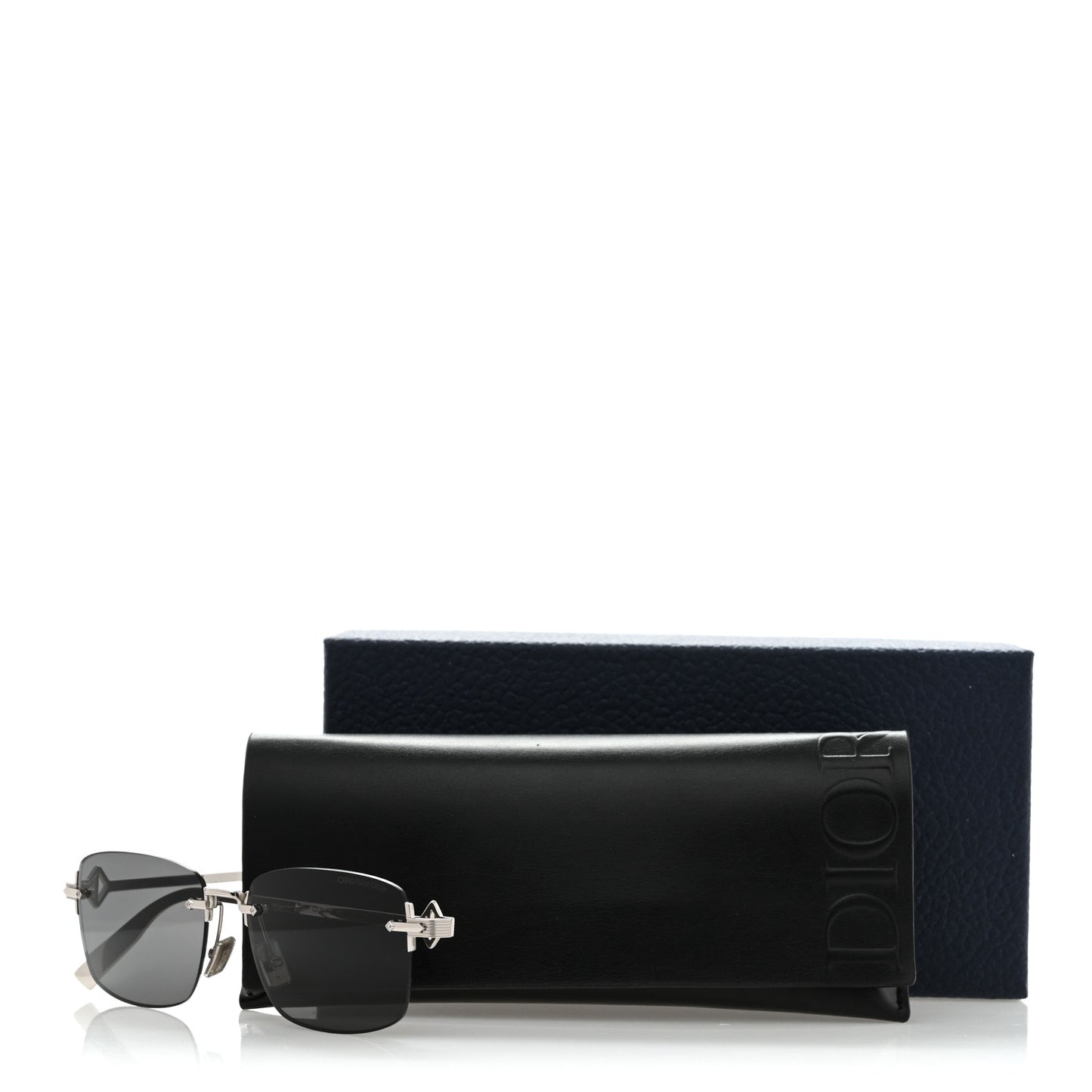 Metal CD Diamond S11U Sunglasses Silver