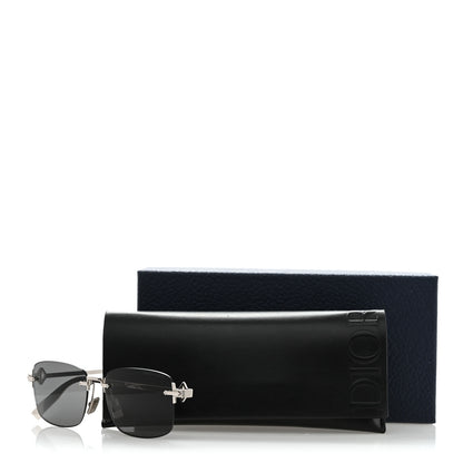 Christian Dior Metal CD Diamond S11U Sunglasses Silver 9 of 9