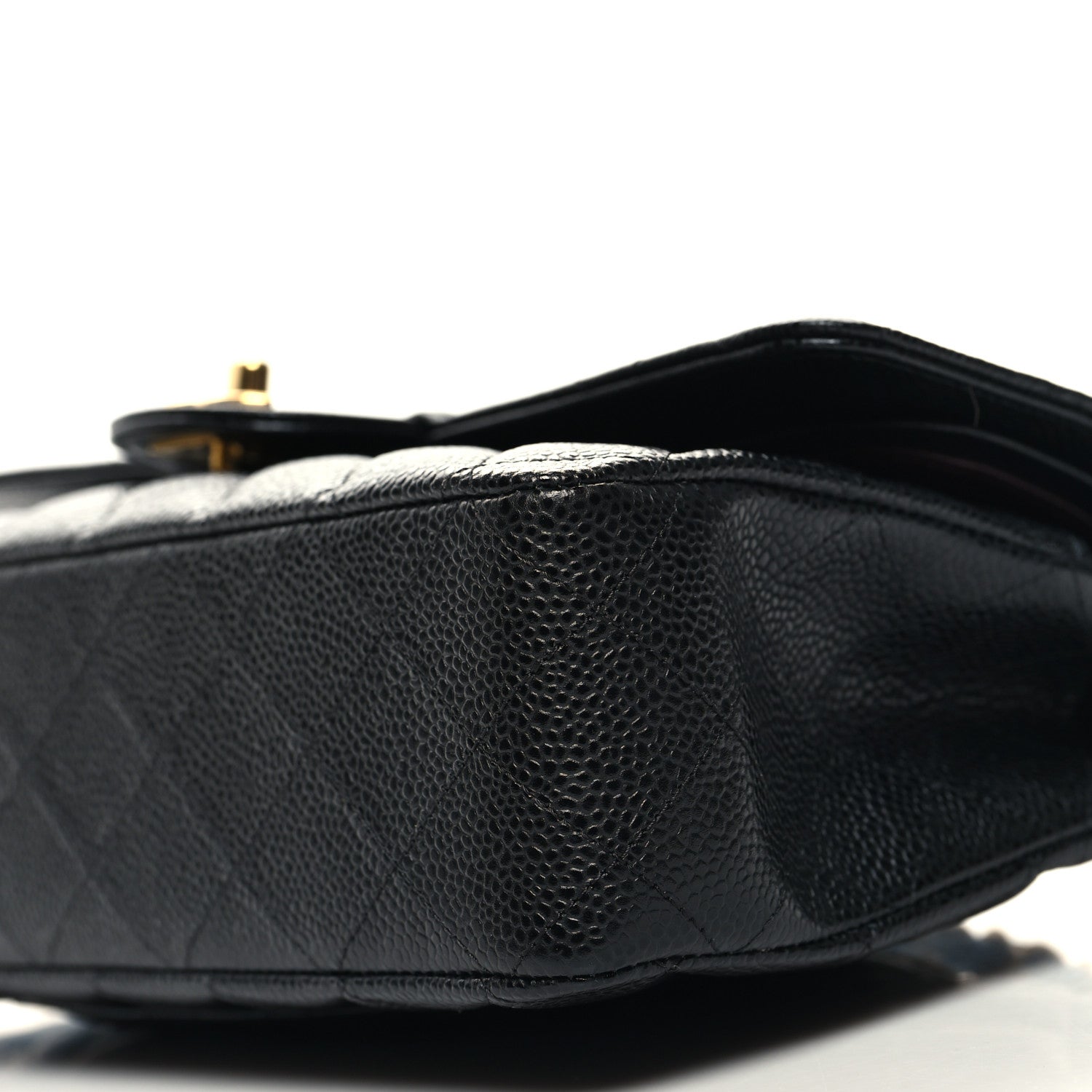 Chanel Caviar Quilted Medium Double Flap Black 10 of 10